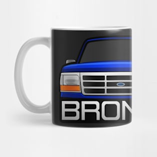 Ford Bronco Blue Obs Mug